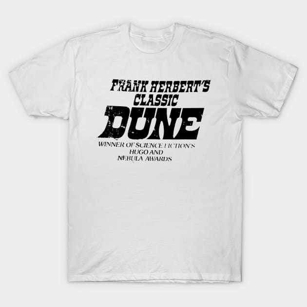 Retro Dune Logo T-Shirt by ChrisShotFirst